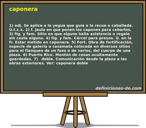 caponera significado-1